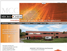 Tablet Screenshot of microchem.com